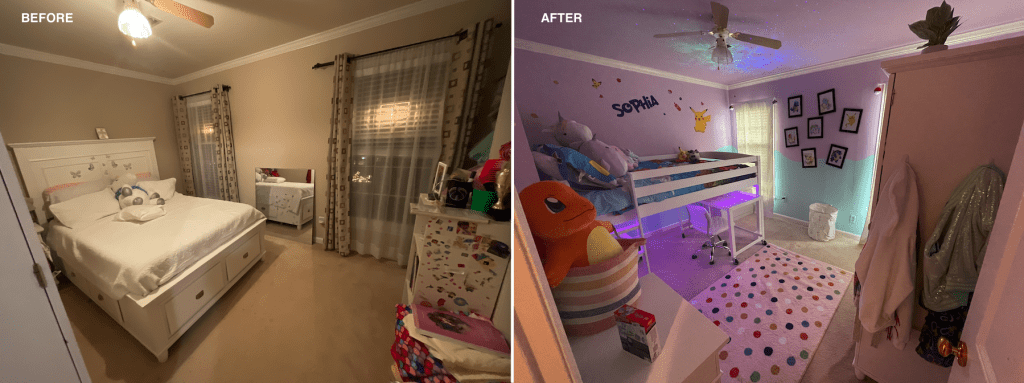 childs bedroom makeover