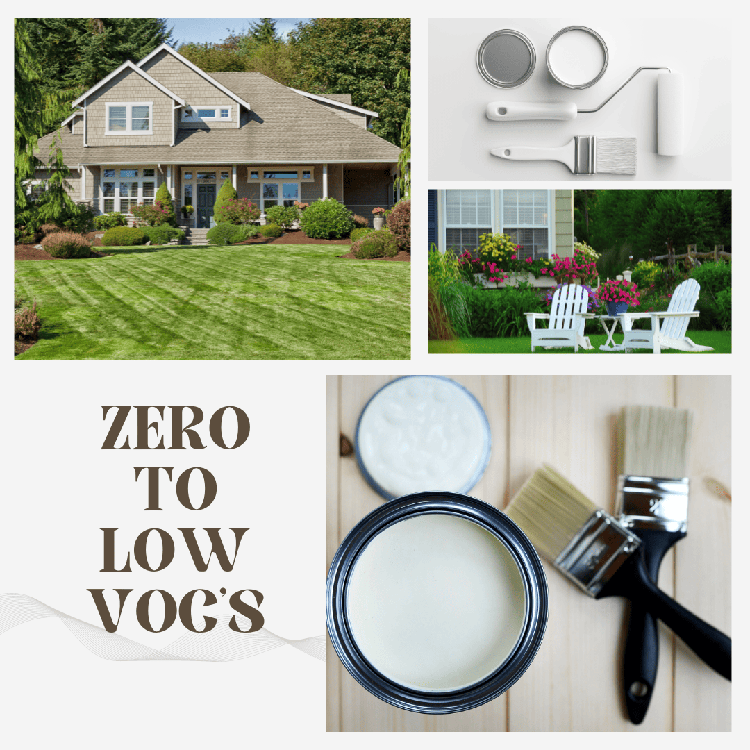 Difference in using low or no-VOC Paints in Chantilly, VA.