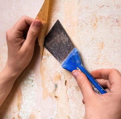 The Art of Wallpaper Removal by Home Works Painitng Experts in Chantilly, VA.