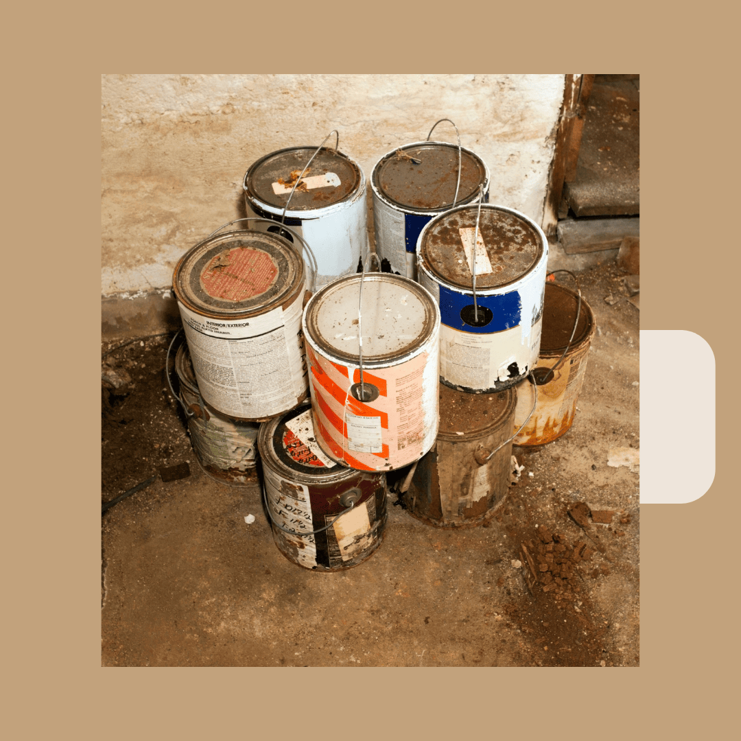 How to Dispose of Old Paint Cans by Home Works Painting in Chantilly, VA.