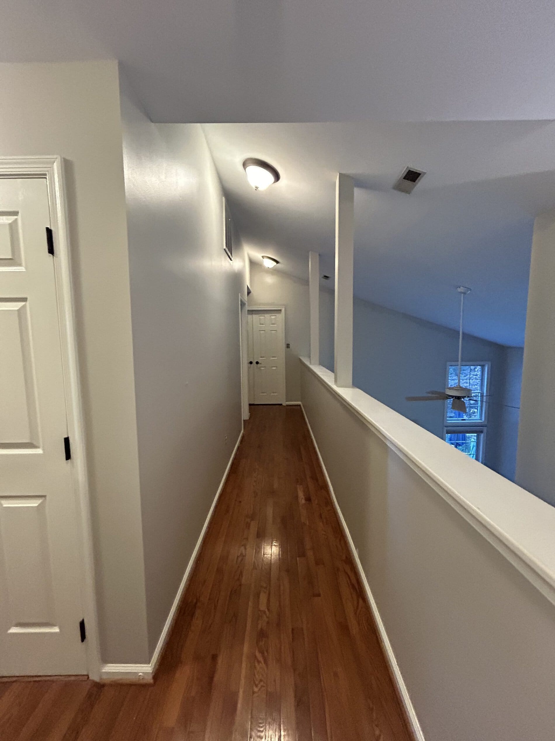 Silver color interior painting services in Chantilly, VA.