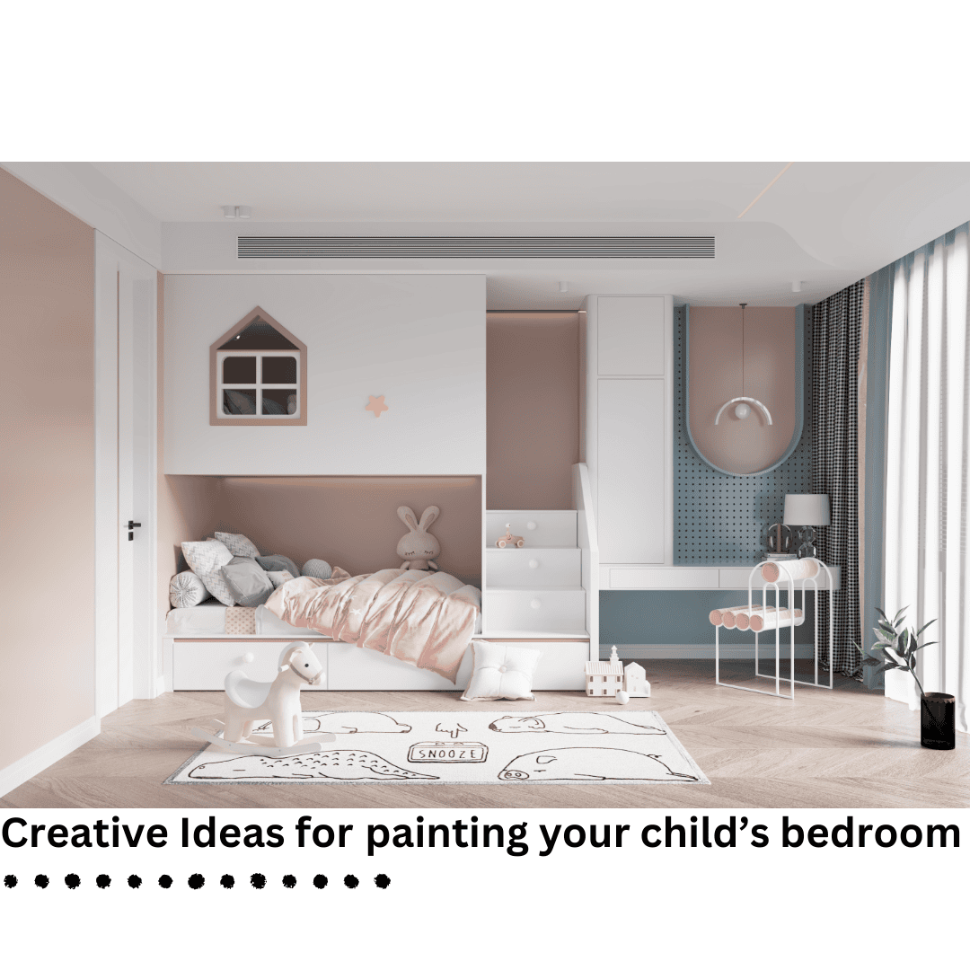 Creative Ideas for Painting your Child's Bedroom by Home Works Painting in Chantilly, VA.